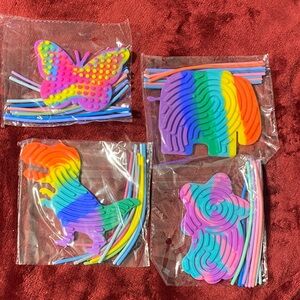 Sensory Colorful Animal Puzzle Set for Kids